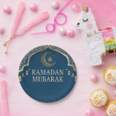 Ramadan Kareem Ramadan Mubarak Paper Plates ペーパープレート (パーティー)