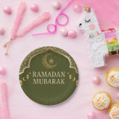 Ramadan Kareem Ramadan Mubarak Paper Plates ペーパープレート (パーティー)