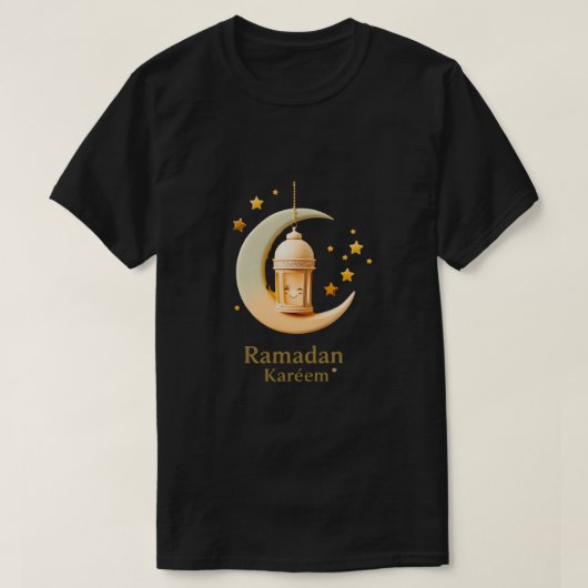Ramadan Kareem Teacher Shirt | Islamic Holiday Tea Tシャツ (デザイン正面)