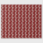 Ramadan Kareem theme gift paper for celebration ラッピングペーパー (フラット)