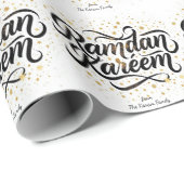 Ramadan Kareem theme gift paper for celebration ラッピングペーパー (ロールコーナー)