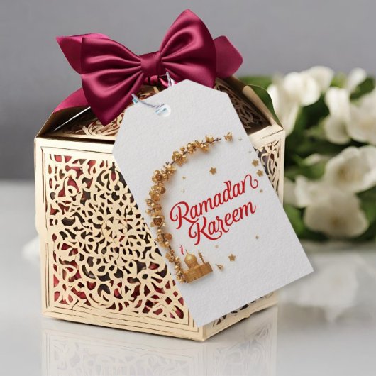 Ramadan Kareem theme gift Sticker for celebration ギフトタグ