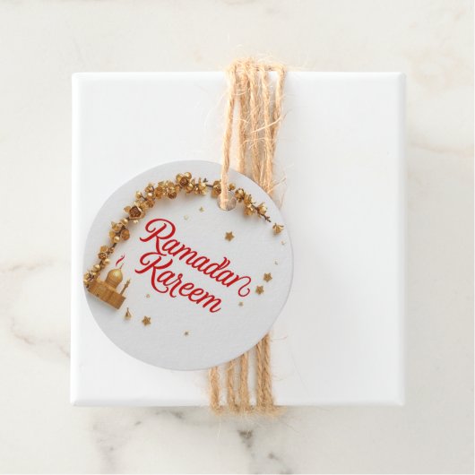 Ramadan Kareem theme gift Sticker for celebration フェイバータグ (インサイチュ)