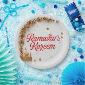 Ramadan Kareem theme gift Sticker for celebration  ペーパープレート (パーティー)