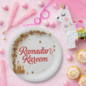 Ramadan Kareem theme gift Sticker for celebration  ペーパープレート (パーティー)