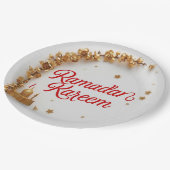 Ramadan Kareem theme gift Sticker for celebration  ペーパープレート (アングル)