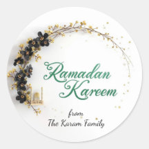 Ramadan Kareem theme gift Sticker for celebration