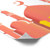 "Ramadan Kareem" Wall Art  ポスター (角)