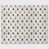 Ramadan Kareem Wrapping Paper – Kaaba & Masjid  ラッピングペーパー (フラット)