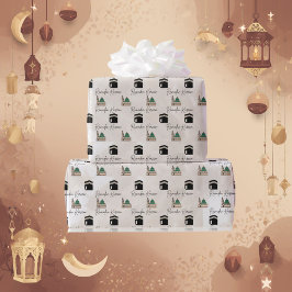Ramadan Kareem Wrapping Paper – Kaaba & Masjid  ラッピングペーパー