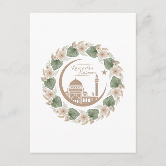 ramadan karem ポストカード (正面)