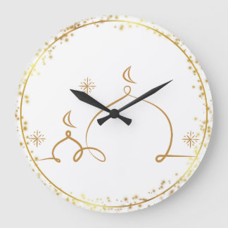 Ramadan Karim Wall Clock ラージ壁時計