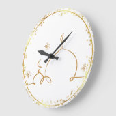 Ramadan Karim Wall Clock ラージ壁時計 (傾斜)
