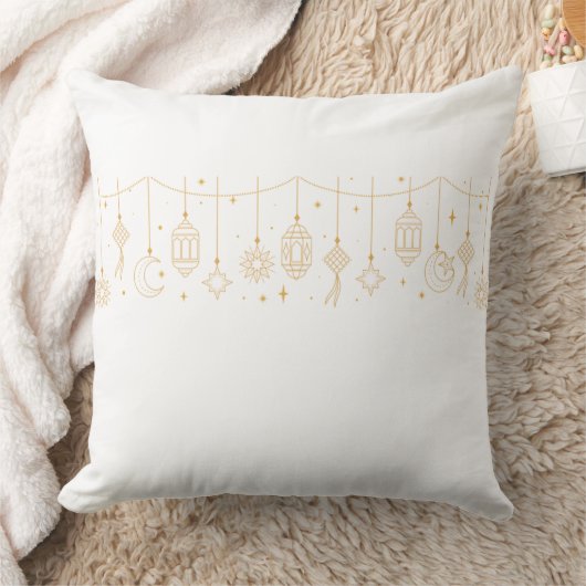Ramadan Lantern Decorative Pillow クッション (ブランケット)