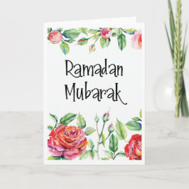 Ramadan Mubarak カード