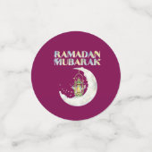 Ramadan Mubarak コンフェッティ (スモール正面)