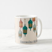 Ramadan Mubarak コーヒーマグカップ (正面右)