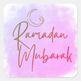 Ramadan Mubarak スクエアシール