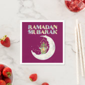 Ramadan Mubarak スタンダードカクテルナプキン (インサイチュ)