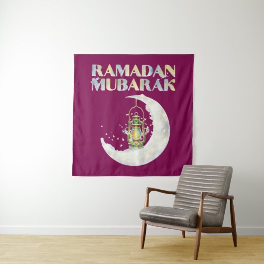 Ramadan Mubarak タペストリー (インサイチュ)