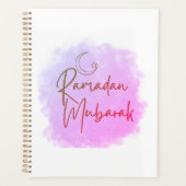 Ramadan mubarak プランナー手帳 (正面)