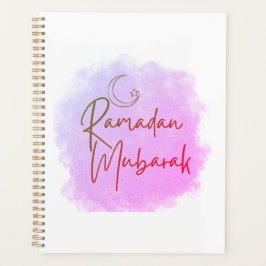 Ramadan mubarak プランナー手帳
