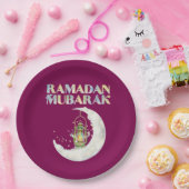 Ramadan Mubarak ペーパープレート (パーティー)