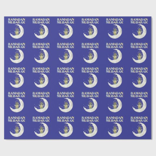 Ramadan Mubarak ラッピングペーパー (フラット)