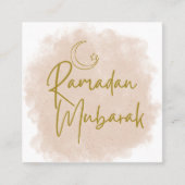 Ramadan mubarak ロイヤリティカード (正面)