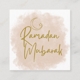 Ramadan mubarak ロイヤリティカード