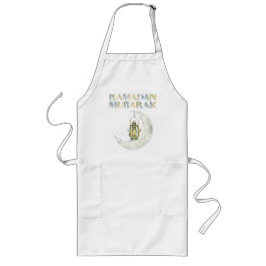 Ramadan Mubarak ロングエプロン