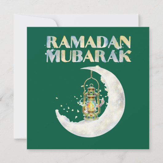 Ramadan Mubarak 招待状 (正面)
