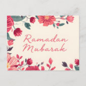 Ramadan Mubarak 2026 greeting card ポストカード (正面)