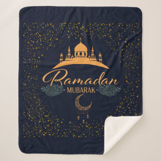 RAMADAN MUBARAK 2 シェルパブランケット