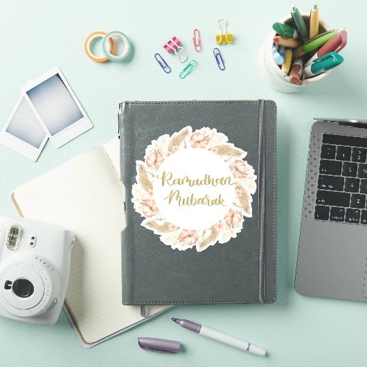 Ramadan Mubarak 3 シール (iPadカバー)