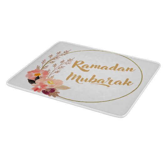 Ramadan Mubarak 5 カッティングボード (角)