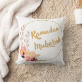 Ramadan Mubarak 5 クッション (ブランケット)