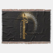 Ramadan MubaraK Holiday  スローブランケット (正面)