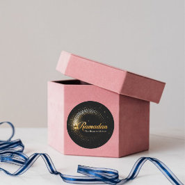Ramadan MubaraK Holiday ラウンドシール