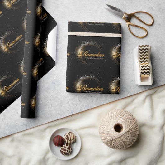 Ramadan MubaraK Holiday  ラッピングペーパー (クラフト)