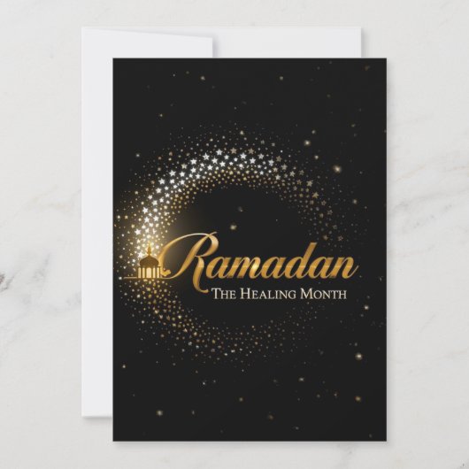 Ramadan MubaraK Holiday  Card シーズンカード (正面)