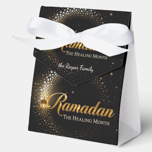 Ramadan MubaraK Holiday personalized  フェイバーボックス (正面)