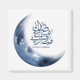 Ramadan Mubarak In Arabic calligraphy رمضان مبارك マグネット
