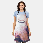 Ramadan mubarak islamic gifts エプロン (着用した状態)