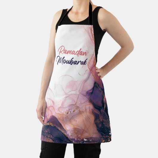 Ramadan mubarak islamic gifts エプロン (インサイチュ)