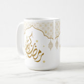 Ramadan mubarak kareem コーヒーマグカップ (正面左)