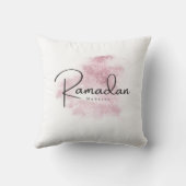 Ramadan Mubarak karem クッション (裏面)