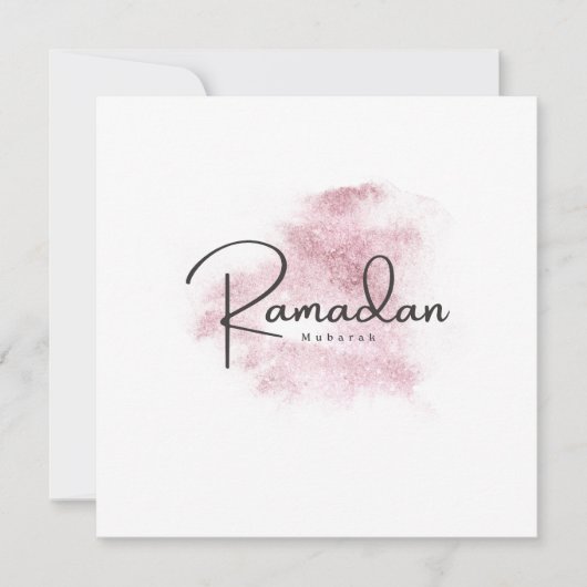 Ramadan Mubarak karem 招待状 (正面)