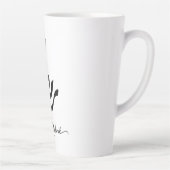 Ramadan Mubarak Latte Mug – Islamic Festive カフェラテマグ (右)