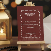 Ramadan Mubarak Personalized Greeting Card ノートカード